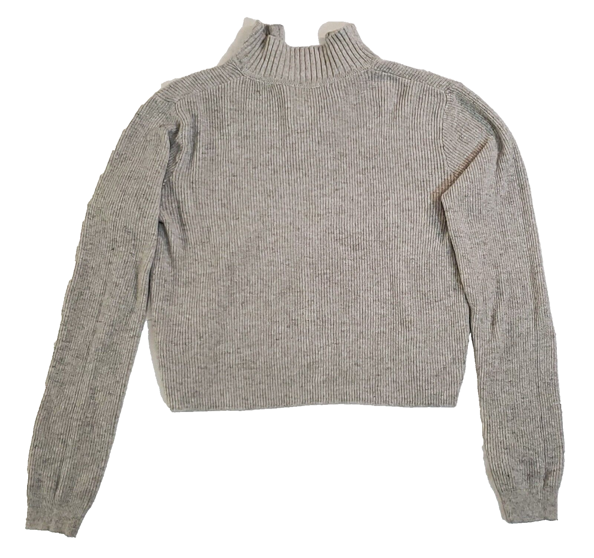 Grey Brandy Melville Sweatshirt, Small, Minimalist-Style for Teen