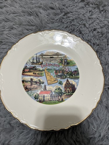1974 delaware Ceramic Plate