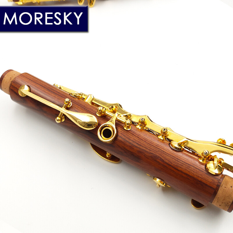 MORESKY Red Wood Professional Rosewood Bb Goldplated keys M15 eBay