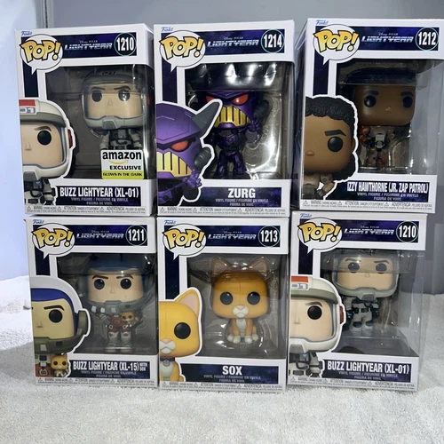 Funko Pop Vinyl Disney Pixar Buzz Lightyear Complete Set + Amazon Exclusive