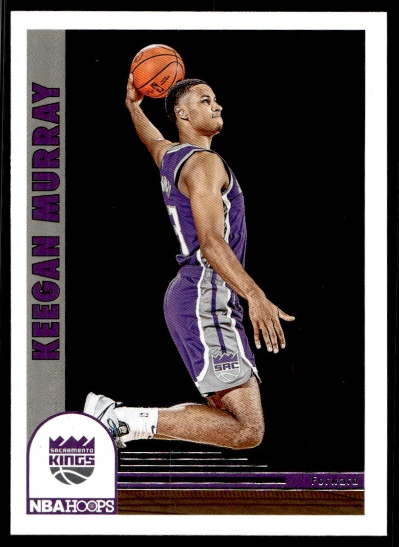 2022-23 Hoops Keegan Murray Rookie A23 Sacramento Kings #284
