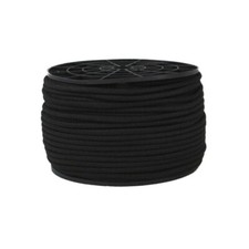 3/16" 500 ft Bungee Shock Cord Black Marine Grade Heavy Duty Shock Rope Tie Down
