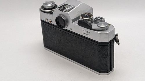 [N Mint Nikon Nikomat EL2 Argento SLR Film Fotocamera + Nikkor Ai 28mm F/3.5 - Foto 8 di 20