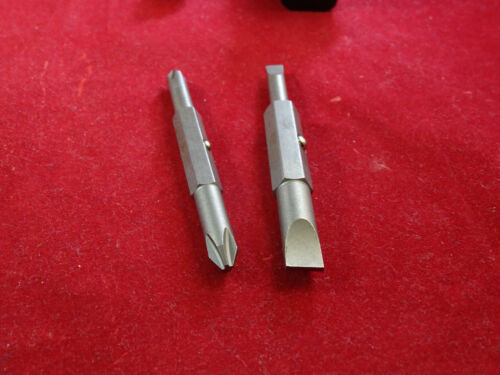 WILDE TOOL SW6 MADE IN USA 6 in 1 Screwdriver Phillips Flat Slotted Multi Bit - Picture 7 of 11