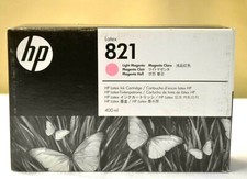 HP 821 G0Y91A Light Magenta 400ml Latex 110 Tintenpatrone Datum Dezember 2019 Original 