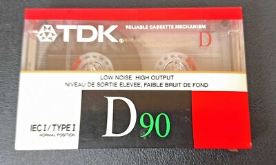 Kassette TDK D 90 Typ IEC I / Type I