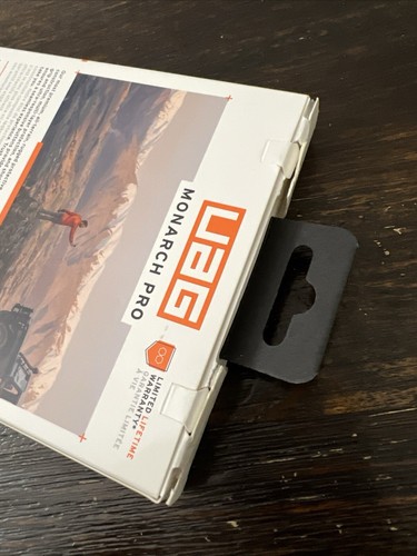 Custodia ORIGINALE UAG Monarch Pro per Apple iPhone 16 PRO MAX 6,9" Titanio APERTA NUOVA! - Foto 5 di 5