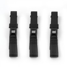 Camaro 1967 - 1969 Standard 2pt Black Lap Bench Seat Belt Kit - 3 Belts Saftboy Camaro 1967 - 1969 Standard 2pt Black Lap Bench Seat Belt Kit - 3 Belts Saftboy