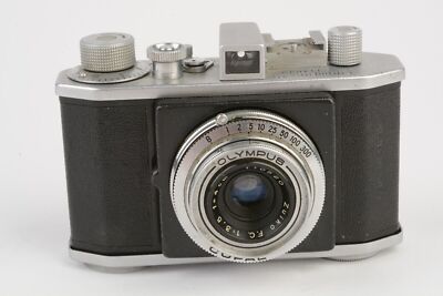 Olympus 35 IV A 35mm Camera w/4cm F3.5 lens & copal shutter, works