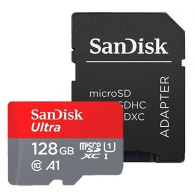 SanDisk Ultra 64GB MicroSDXC UHS-I Memory Card - Class 10, 120MB/s, Model Name/Number: SDSQUA4 SanDisk Ultra 64GB MicroSDXC UHS-I Memory Card - Class 10, 120MB/s, Model Name/Number: SDSQUA4