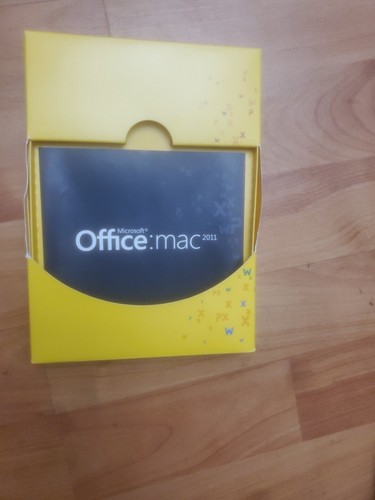 Genuine Microsoft Office MAC 2011 Home & Student FREE SHIPPING - Picture 4 of 4