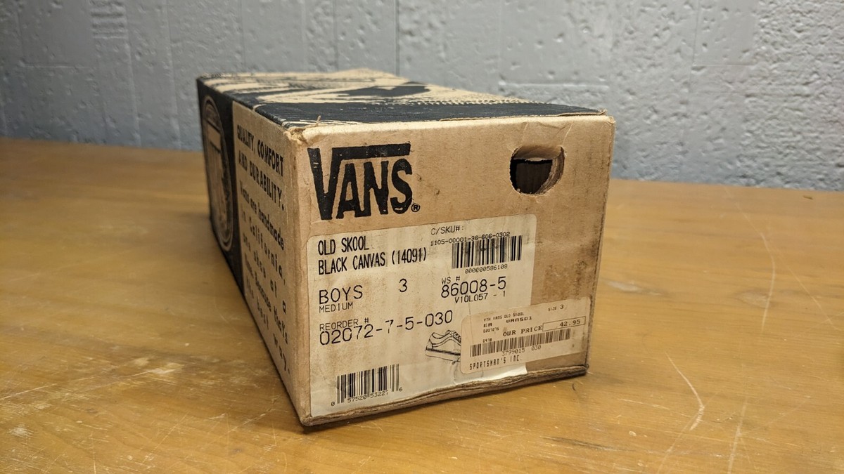 Vans Old Skool Style #36 Vintage Rare Deadstock OG MADE IN