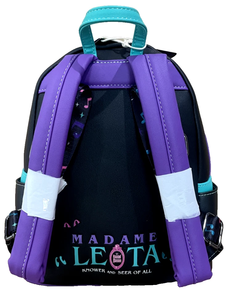 Nuevo Mini Bolso Mochila Loungefly Madame Leota Parques Disney La Mansión Embrujada Foto 2 de 4