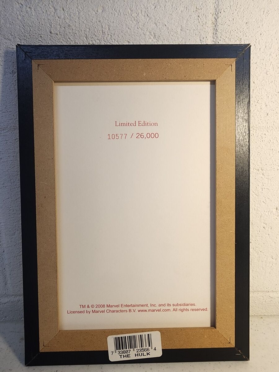 The Incredible Hulk Framed Comic 91 Print LimitedEdition The Incredible Hulk Framed Comic 91 Print LimitedEdition