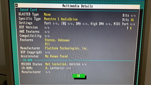 PCI Sound Card Media Forte ESS Maestro-1 with FM Tuner - Bild 3 von 7