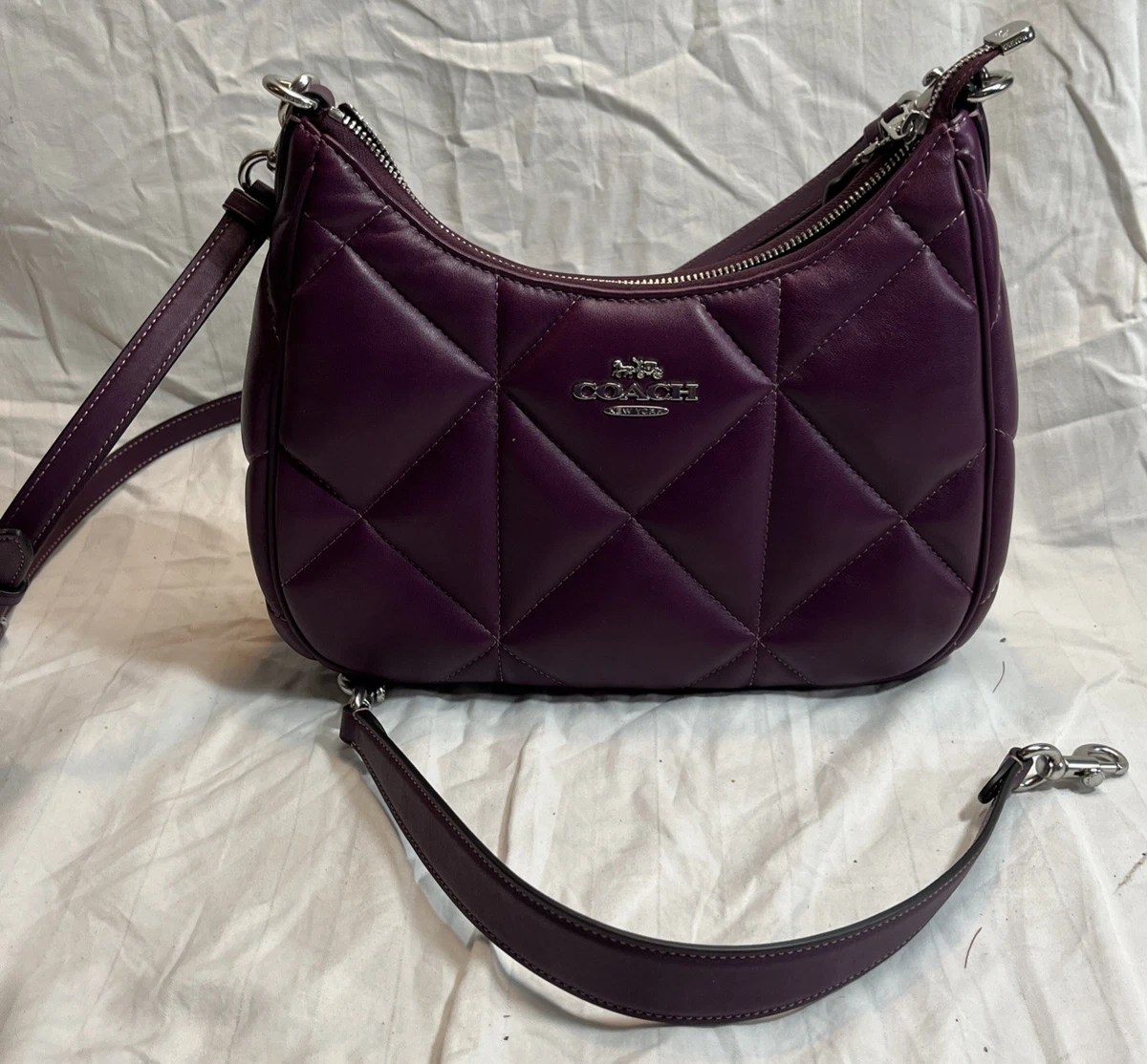 Coach Purple Quilted Bags & Handbags for Women for sale | eBay