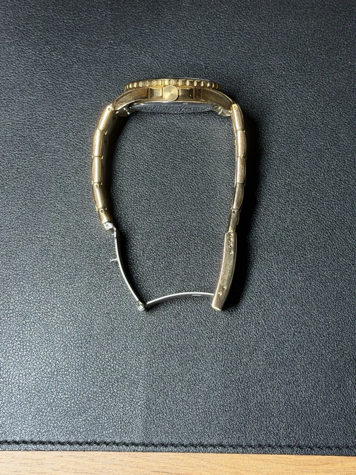 Reloj pulsera de acero inoxidable Fossil FB-01 42 mm tono dorado esfera/cara Foto 3 de 4