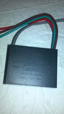 CEILING FAN CAPACITOR CBB61 5Uf red, 5Uf green,+ 5Uf brown, 5 WIRES, 250V
