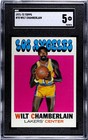 1971-72 Topps #70 Wilt Chamberlain SGC 5 EX ~ Lakers Sixers HOF ~ New Slab