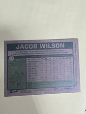 2026 Topps Heritage Jacob Wilson All Star Icon Variation #17