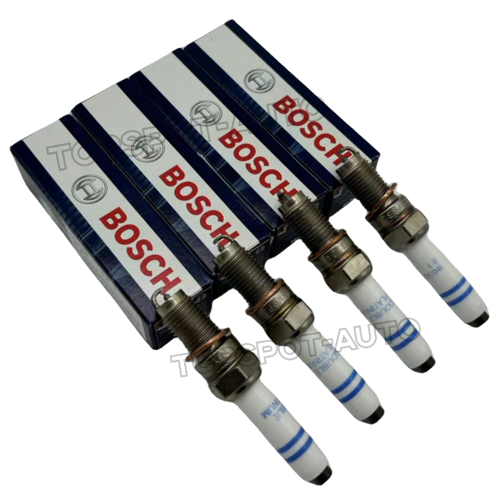 4PCS BOSCH SPARK PLUG FOR AUDI A1 A3 A3 A5 Q2 Q3 SEAT SKODA VW PASSAT 04E905602D