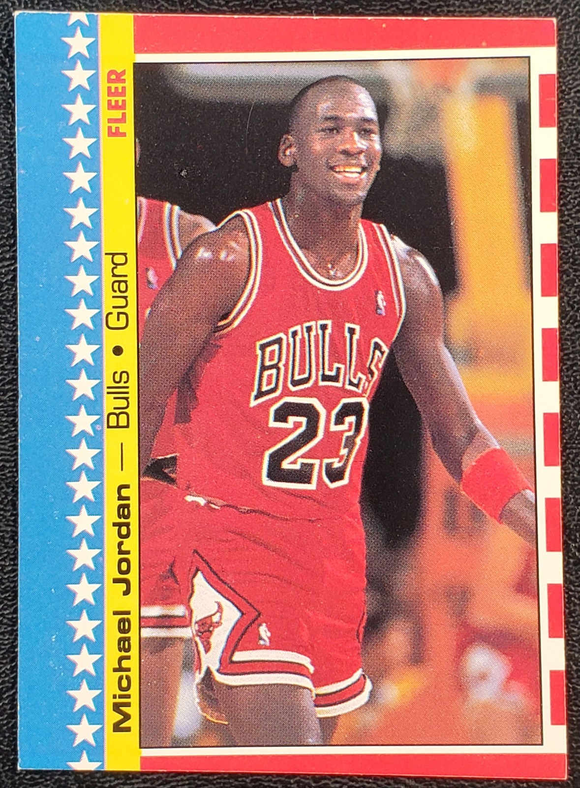 1987-88 Fleer #2 Michael Jordan Sticker 2nd Year! GOAT!