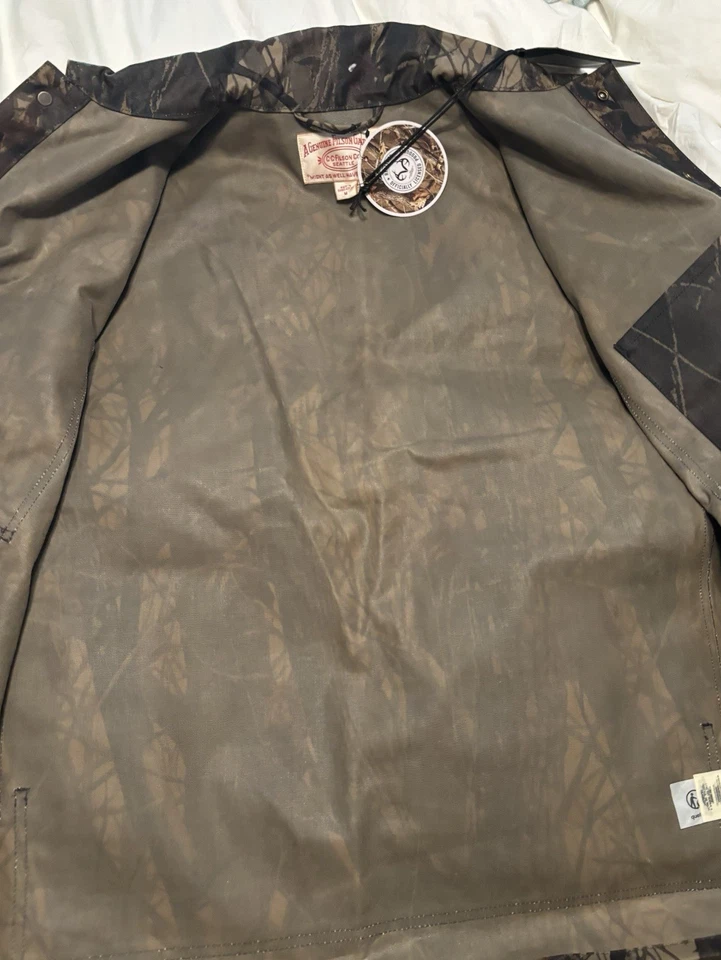 Chaqueta Cruiser Filson Para Hombres Tela de Estaño Realtree Camuflada Maderas Duras Camuflada Talla Mediana Foto 2 de 4