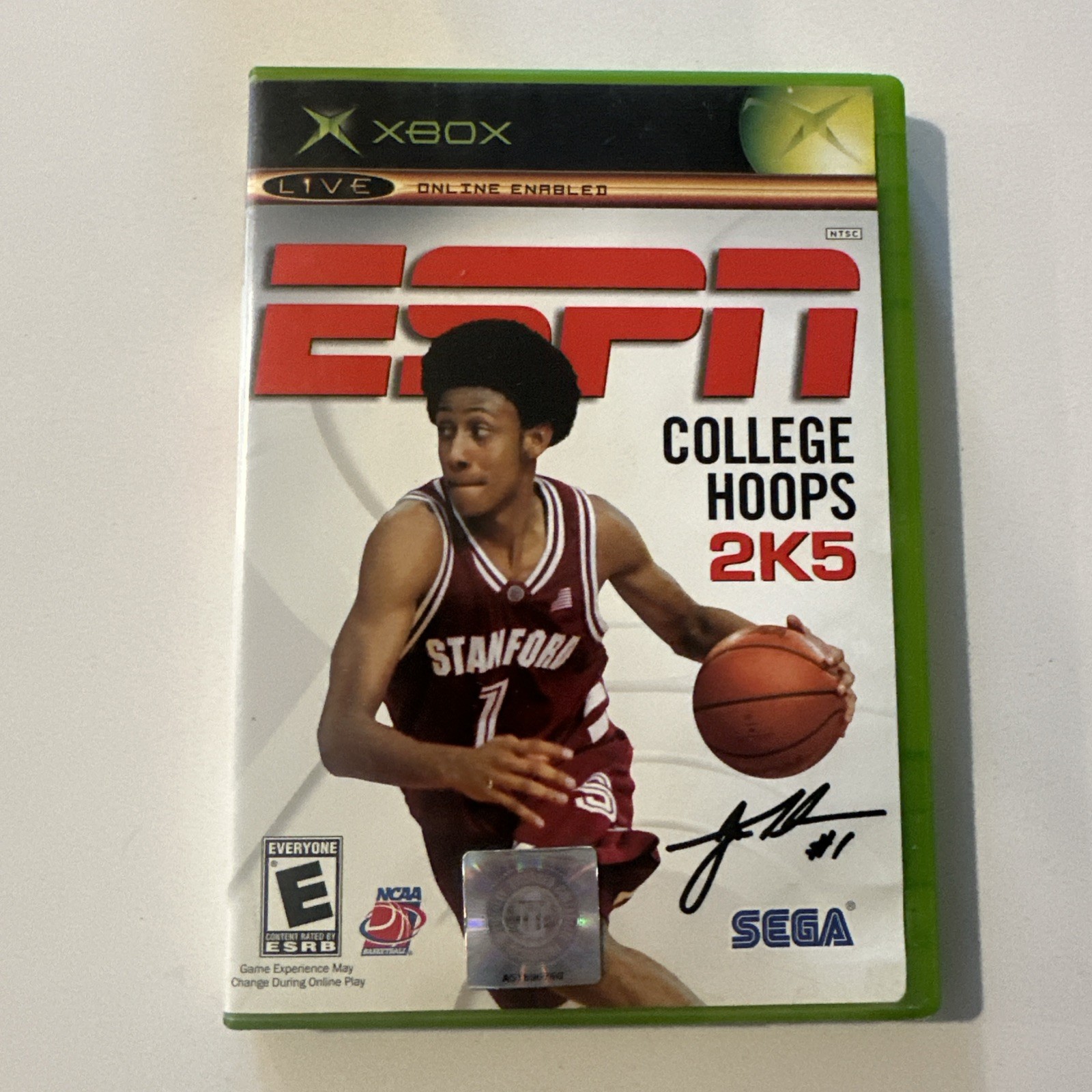 ESPN College Hoops 2K5 Microsoft Xbox Original 2K Deportes NCAA Baloncesto CIB