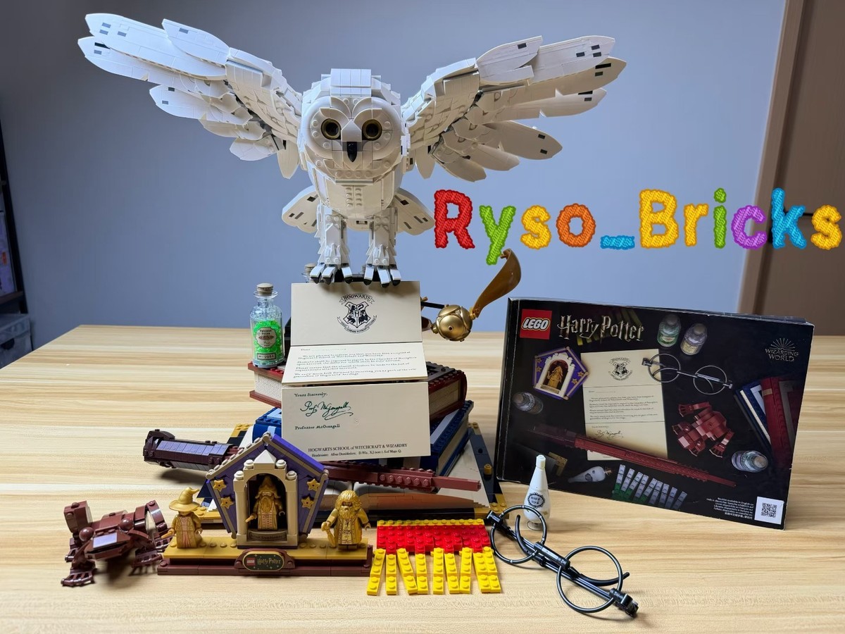 LEGO Harry Potter 76391 Hogwarts Icons Complete w/ Instructions No