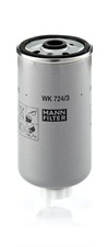 Image of MANN Filter WK724/3 Fuel Filter 76mm ⌀ Replacement For Iveco Daily 35 S 9,35 C 9