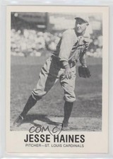 1977-84 TCMA Renata Galasso Series 3 Jesse Haines #125 HOF 7m3