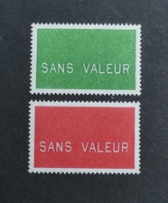 Timbres fictifs F239, F240 Neuf **