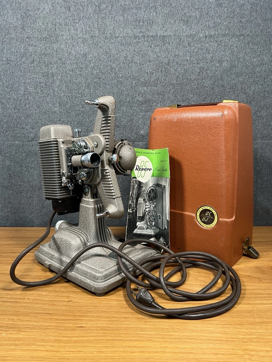 Revere 8mm 复古投影仪和屏幕| eBay