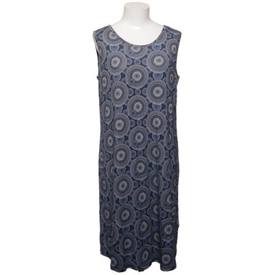 Linea Tesini, Kleid, Größe: 38, Blau/Mehrfarbig, Elasthan/Viskose #0ge