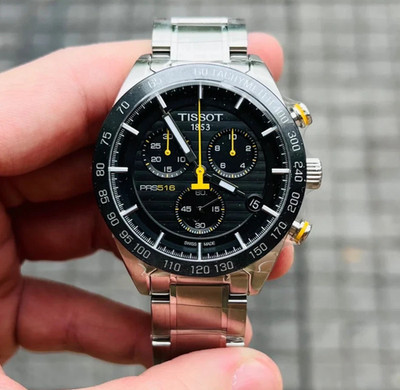 Tissot PRS 516 Chronograph Quarz Uhr 42mm - T100.417.11.051.00