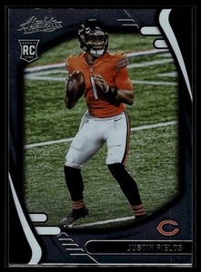 Justin Fields rated rookie サイン NFL カード Amazon.com: 2021 Panini Donruss Football #253 Justin Fields Rookie