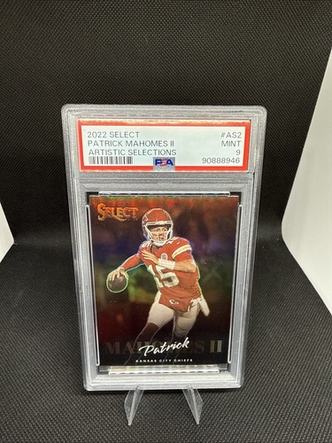 Patrick Mahomes II #AS-2 2022 Panini Select Artistic Selections card