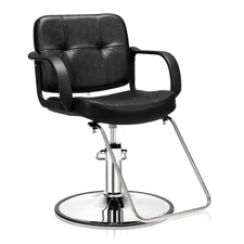 Heavy Duty Hydraulic Hair Styling Chair for Barber Shop, Hair Salon Furniture