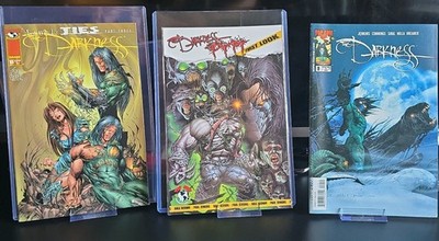 DARKNESS The PITT: First Look #1  + FAMILY TIES PT3 #10 +#9 BUNDLE 3 TOP CROW NM