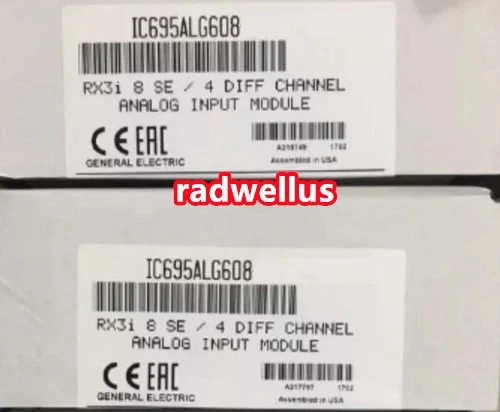 New Factory Sealed GE IC695ALG608 Fanuc Analog Input Module IC695ALG608 - Image 2 of 3