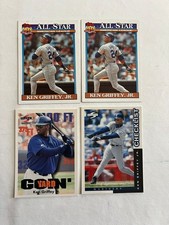 (4 ) KEN GRIFFEY JR.-(2) 91 TOPPS ALL STAR#392-99 SCORE#499-99 SCORE#269