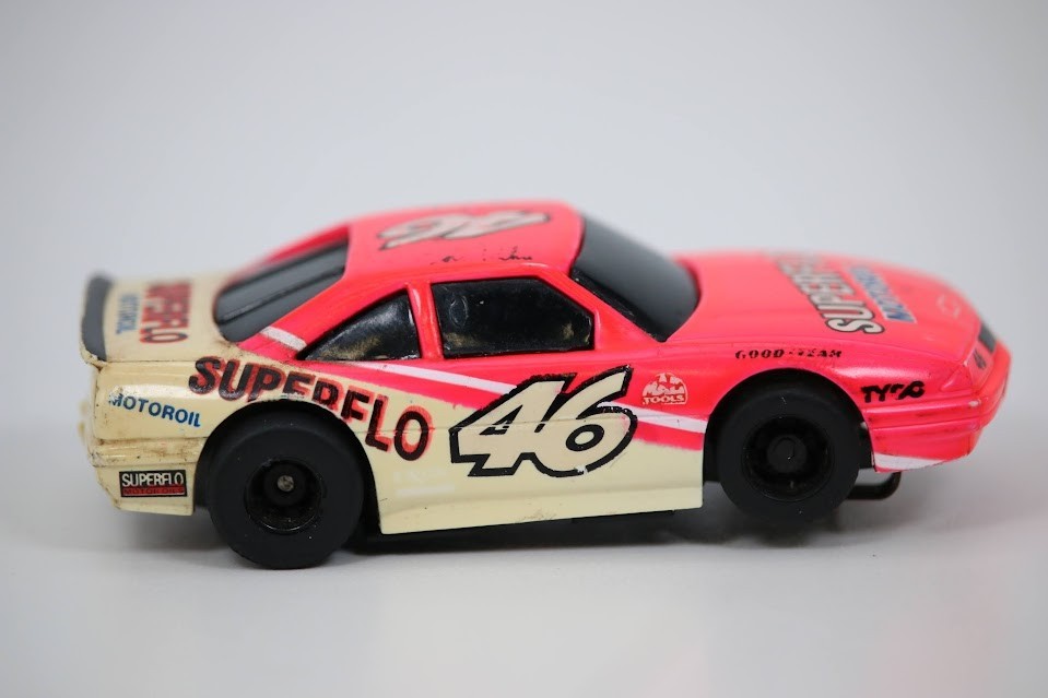 TYCO Super Flo #46 Cole Trickle Days of Thunder Slot Car Loose Tom