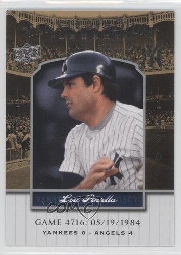2008 Upper Deck vente en gros Yankee Stadium Legacy Lou Piniella #YSL4716