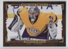 2015-16 Upper Deck Portfolio Jonathan Quick #121 e6j