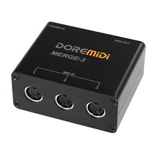 DOREMiDi MIDI Merge-3 Input 2 Output Support USB Power MERGE-3