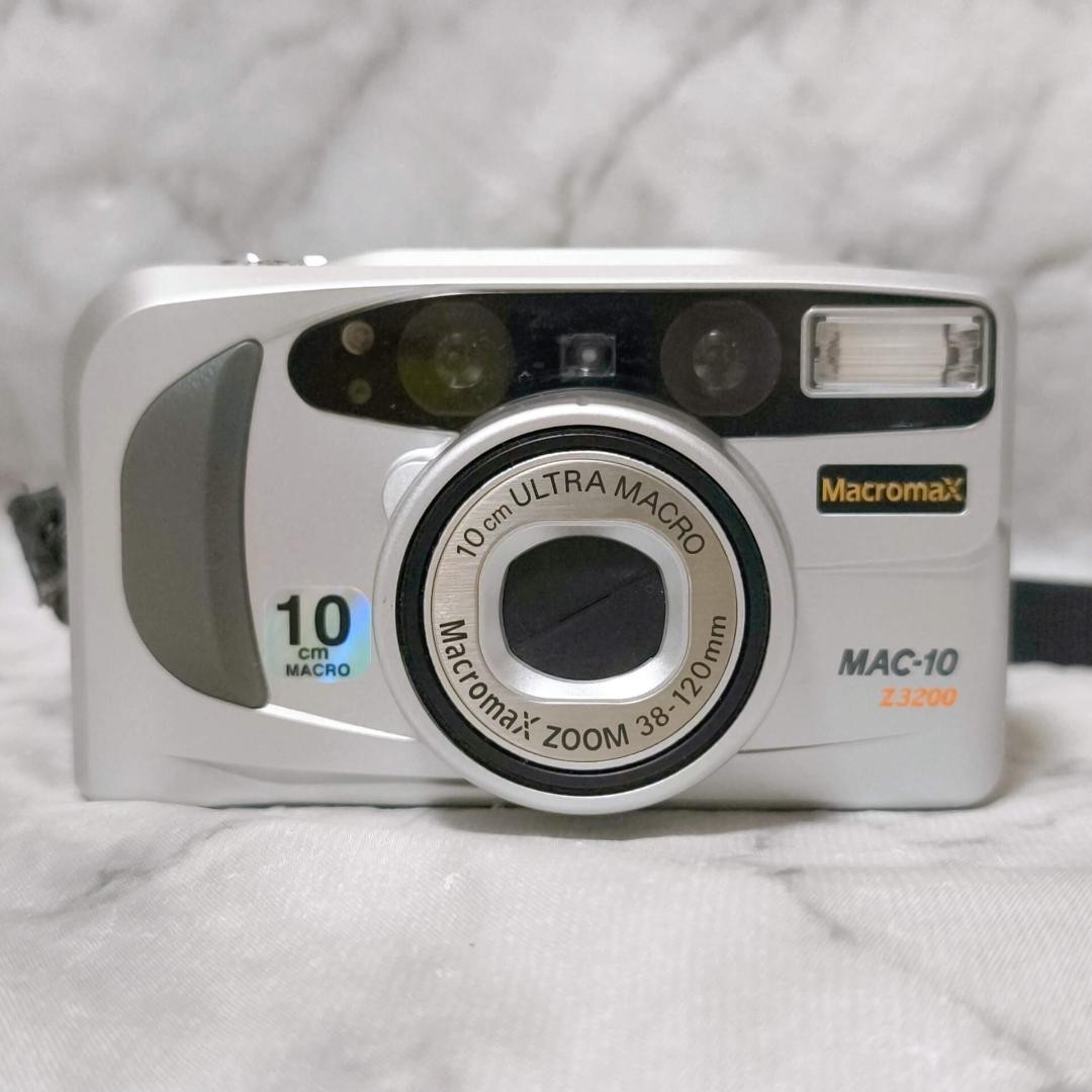 【美品】GOKO MacroMax MAC-10 Z3200 GOKO Macromax MAC-10 Z3200 Film Camera with Case & Strap