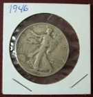 1946 US Liberty Walking Half Dollar 50c