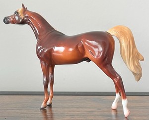 Peter Stone Chips OOAK Arabian Stallion "PORTA" Signed Caroline Boydston 2016