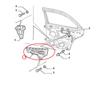 Porte arrière et accessoires Lancia LYBRA