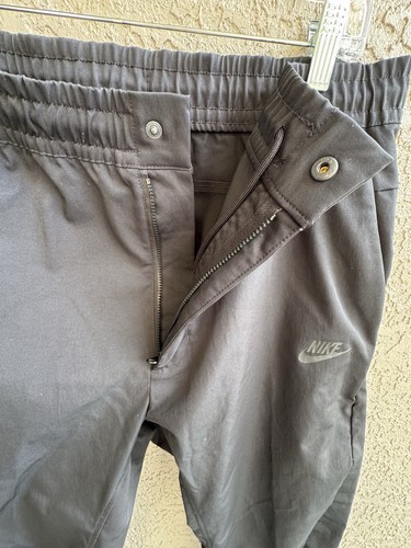 Nike Men's Commuter Golf Casual Zip Fly Black Elastic Stretch Pants Size L - Picture 6 of 8